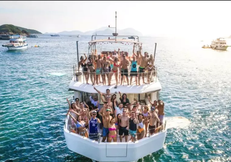 Luxury yacht party in Phuket